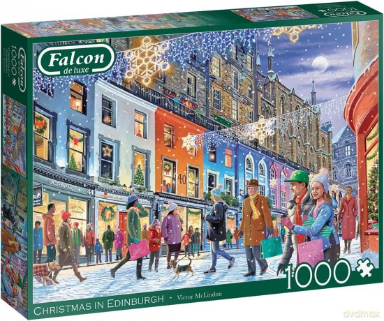 FALCON 1000 el. Falcon Boże Narodzenie w Edynburgu [PUZZLE]