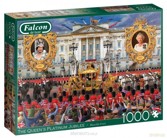 FALCON 1000 el. Falcon Platynowy jubileusz królowej [PUZZLE]