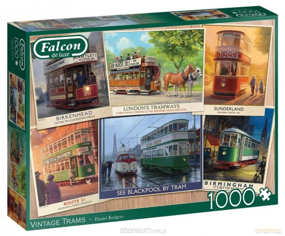 FALCON 1000 el. Falcon Tramwaje z przeszłości [PUZZLE]