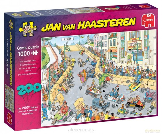 FALCON 1000 el. Jan Van Haasteren Wyścig na byle czym [PUZZLE]