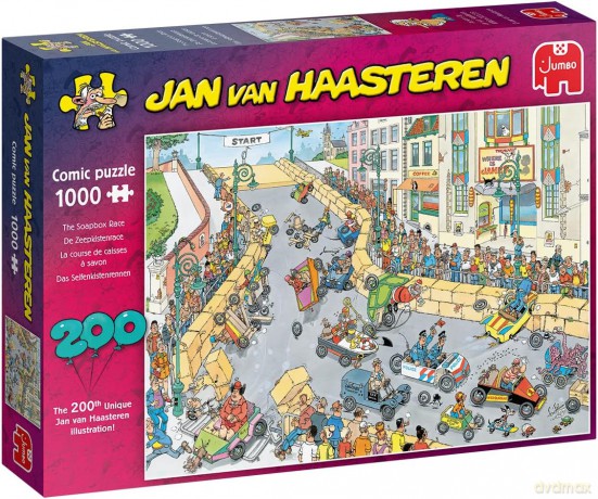 FALCON 1000 el. Jan Van Haasteren Wyścig na byle czym [PUZZLE]