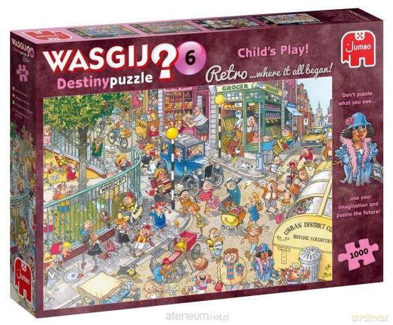 FALCON 1000 el. Wasgij Destiny Dziecinnie proste [PUZZLE]