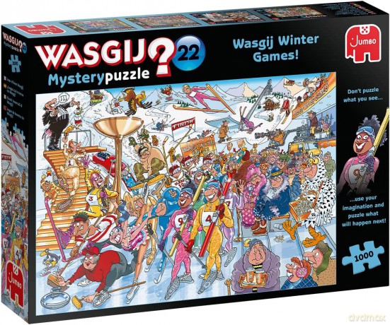 FALCON 1000 el. Wasgij Mystery 22 - Sporty zimowe [PUZZLE]