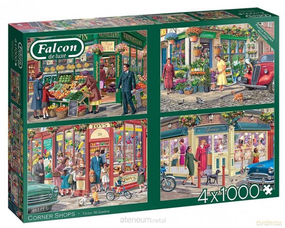 FALCON 4x1000 el. Falcon Sklepy na rogu [PUZZLE]