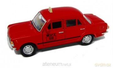 Fiat 125p 1:39 czerwony