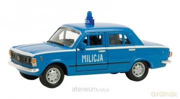 Fiat 125p 1:39 Milicja niebieski
