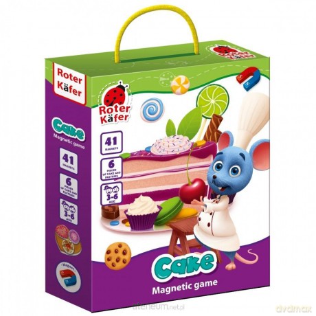 Gra magnetyczna Ciasto [PUZZLE]