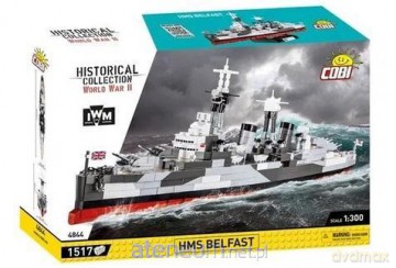 HC WWII Okręt HMS Belfast [KLOCKI]
