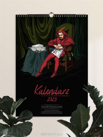 Kalendarz 2023 Literacki [KALENDARZ]