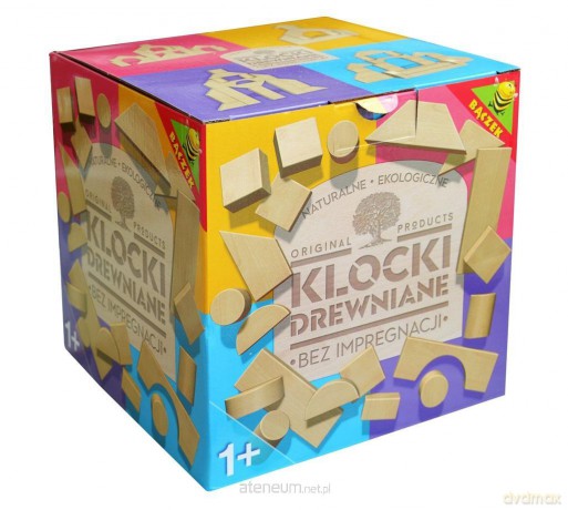 Klocki drewniane ekologiczne [KLOCKI]