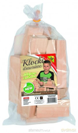 Klocki drewniane w worku małym [KLOCKI]