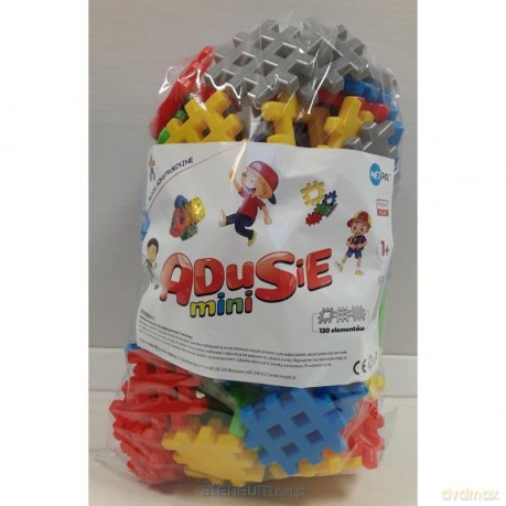Klocki konstrukcyjne Adusie Mini 130 el. [KLOCKI]