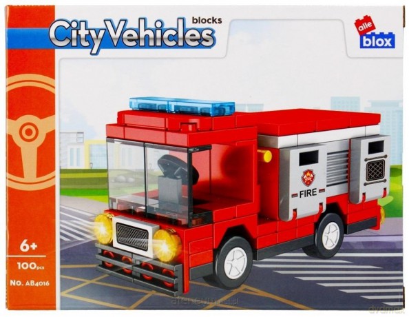 Klocki konstrukcyjne City 100 el. [KLOCKI]
