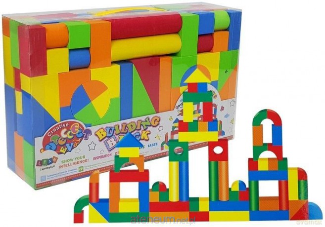 Klocki konstrukcyjne piankowe 131el [KLOCKI]