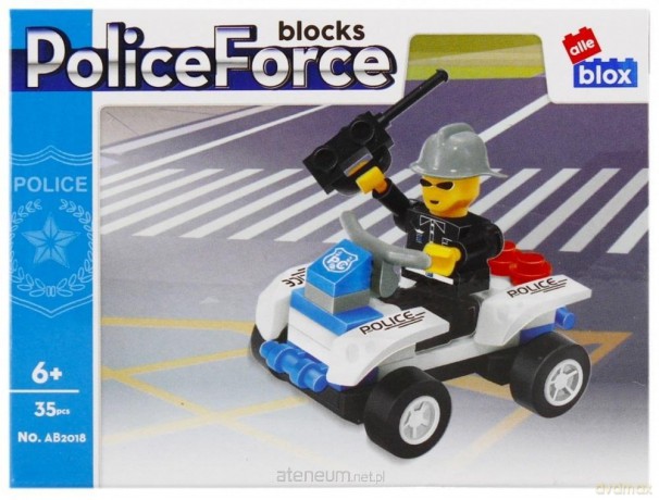 Klocki konstrukcyjne Policja [KLOCKI]