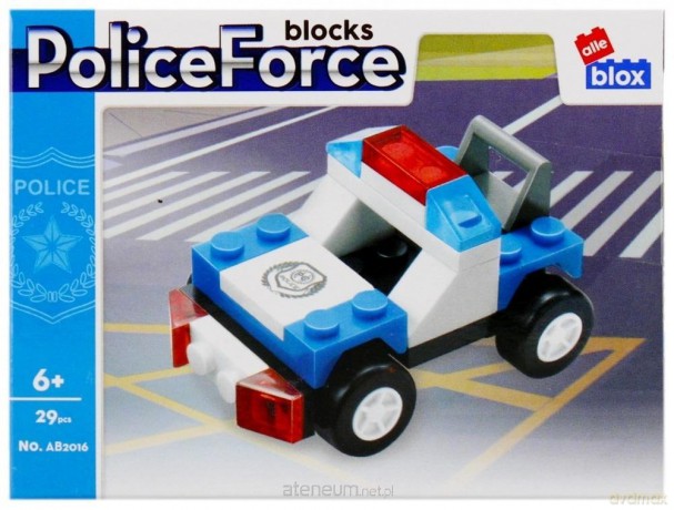 Klocki konstrukcyjne Policja [KLOCKI]