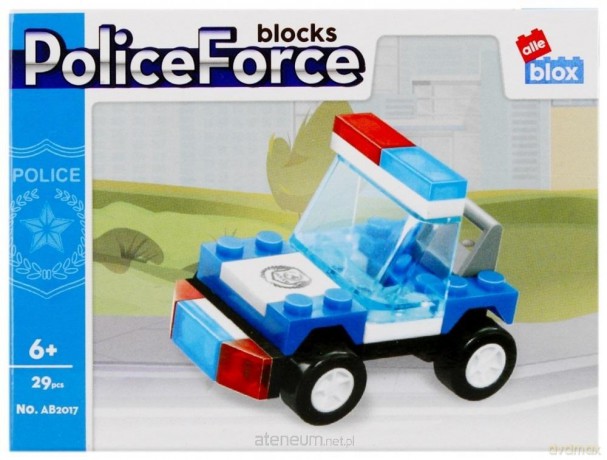 Klocki konstrukcyjne Policja [KLOCKI]