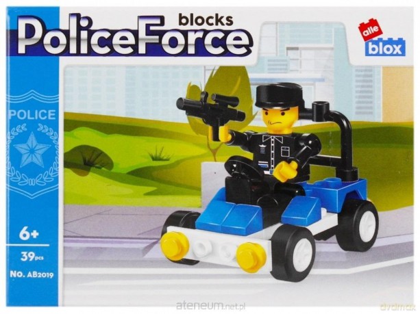 Klocki konstrukcyjne Policja [KLOCKI]