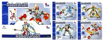 Klocki konstrukcyjne Robot (4 szt) [KLOCKI]