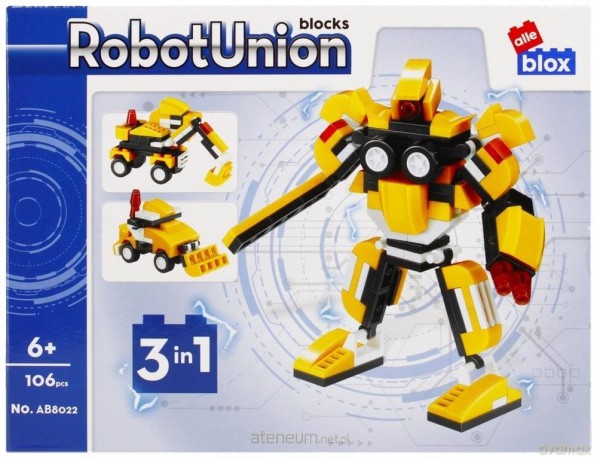 Klocki konstrukcyjne Robot 106 el. [KLOCKI]