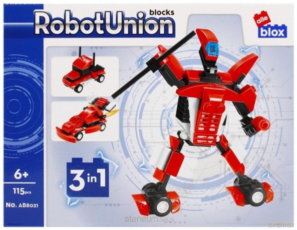 Klocki konstrukcyjne Robot 115 el. [KLOCKI]