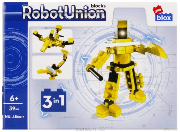 Klocki konstrukcyjne Robot 39 el. [KLOCKI]
