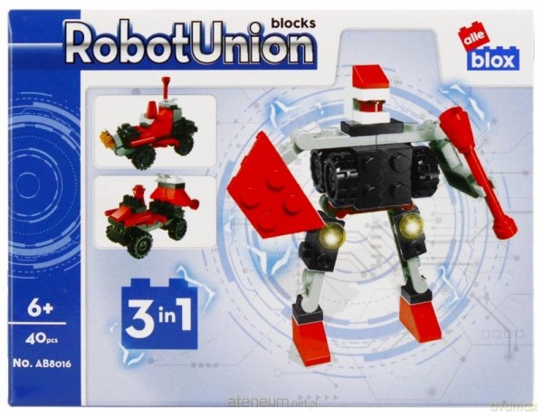 Klocki konstrukcyjne Robot 40 el. [KLOCKI]