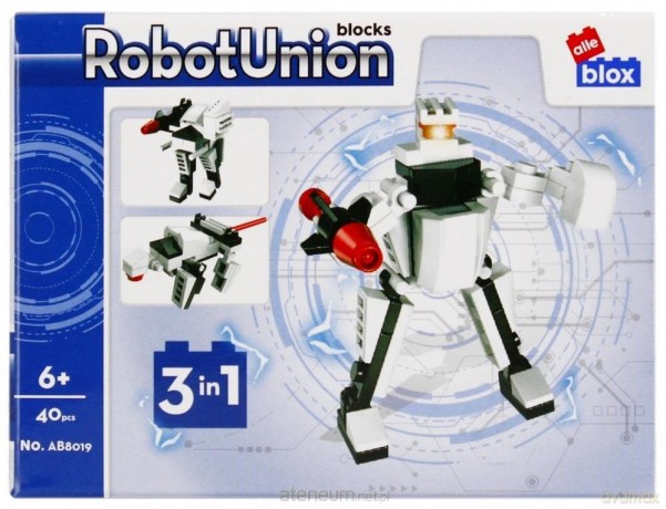 Klocki konstrukcyjne Robot 40 el. [KLOCKI]