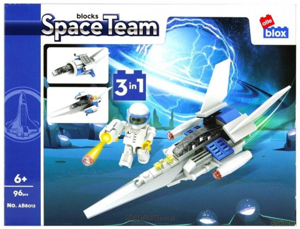 Klocki konstrukcyjne Space 96 el. [KLOCKI]