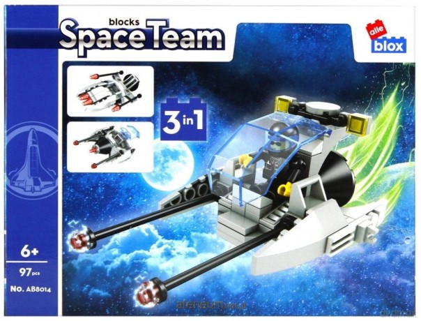 Klocki konstrukcyjne Space 97 el. [KLOCKI]