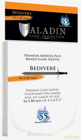 Koszulki na karty Paladin - Bedivere (54x80 mm) [GRA]