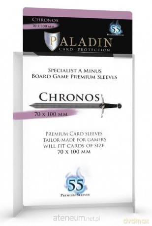 Koszulki na karty Paladin - Chronos (70x100mm) [GRA]