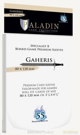 Koszulki na karty Paladin - Gaheris (80x120mm) [GRA]