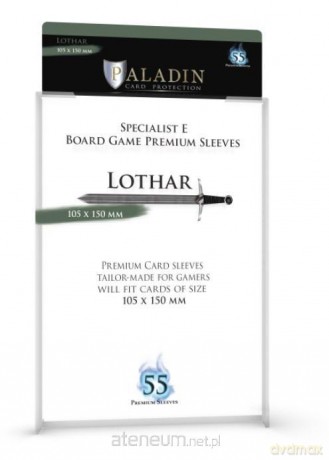 Koszulki na karty Paladin - Lothar (105x150mm) [GRA]
