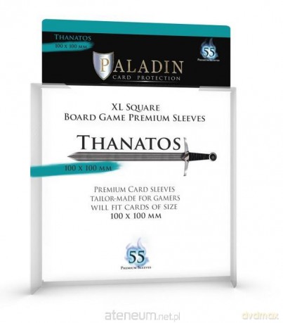 Koszulki na karty Paladin - Thanatos (100x100mm) [GRA]