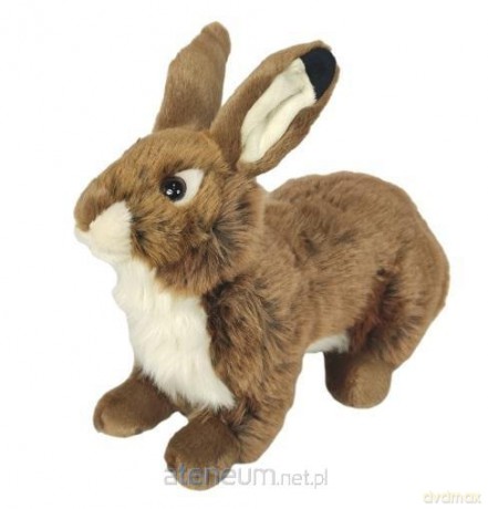 Królik brązowy 28 cm