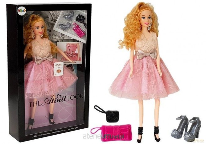 Lalka modelka + akcesoria 28 cm