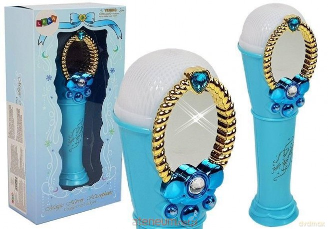 Magiczne lustro z mikrofonem niebieskie USB