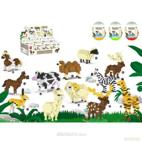 Mini klocki Zwierzęta [KLOCKI]