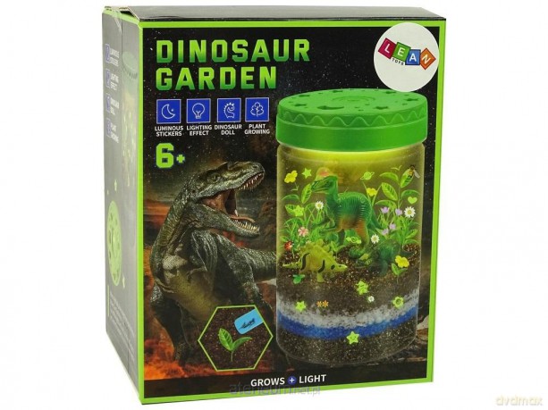 Ogród dinozaurów w słoiku [FIGURKA]