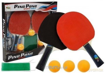 Paletki do Ping Ponga + siatka