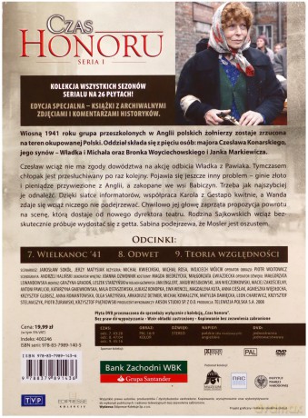 Czas Honoru tom 3 odcinki 7-9 [DVD]