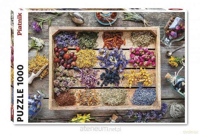 PIATNIK 1000 el. Zioła Lecznicze [PUZZLE]