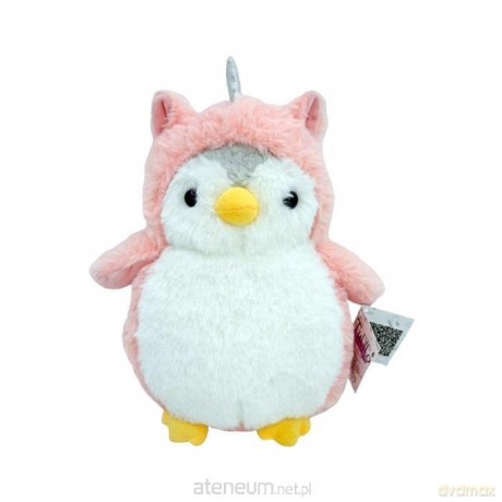 Pingwin Romek różowy 20 cm