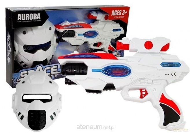 Pistolet laserowy + maska