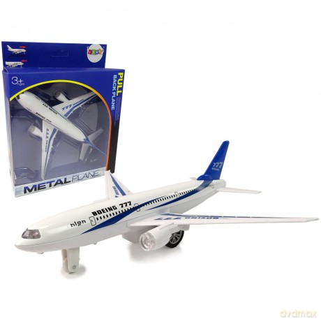 Samolot pasażerski Boeing 777 biały