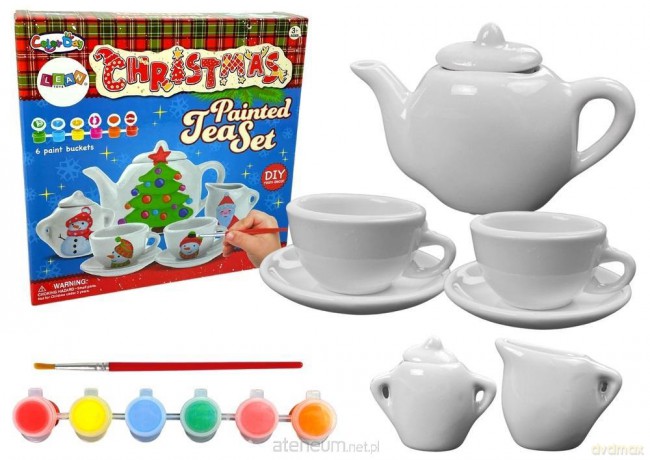 Świąteczny zestaw DIY malowanie porcelany