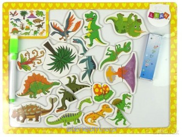 Tablica magnetyczna dinozaury
