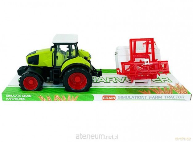Traktor z przyczepą