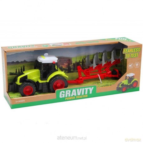 Traktor z przyczepą i dźwiękiem